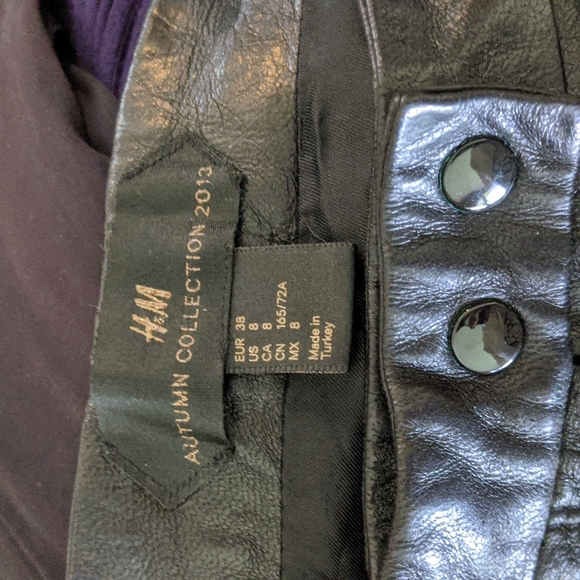 Genuine Leather Riding Pants - Picture 5 of 5